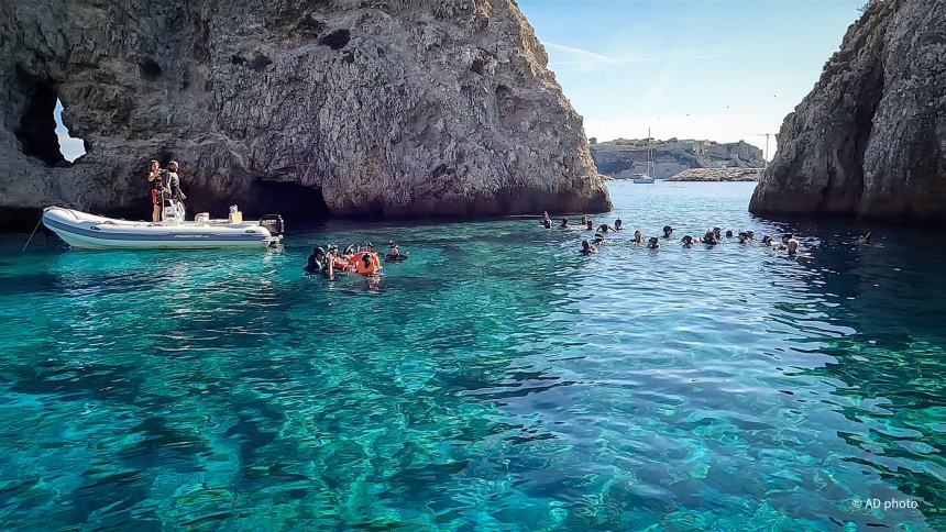 Mare Tremiti Lab3, studenti marchigiani alla scoperta delle Diomedee