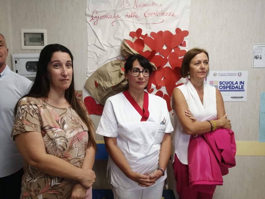 Ludoteca di Pediatria, nuovi arredi grazie alla solidarietà: "Per una serena degenza dei pazienti"