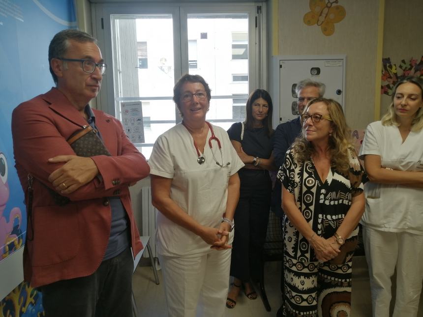 Ludoteca di Pediatria, nuovi arredi grazie alla solidarietà: "Per una serena degenza dei pazienti"