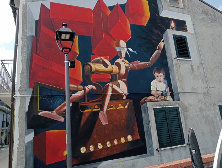 «Murales a Palata, elogio alla bellezza»