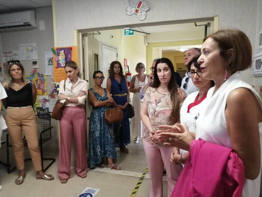 Ludoteca di Pediatria, nuovi arredi grazie alla solidarietà: "Per una serena degenza dei pazienti"