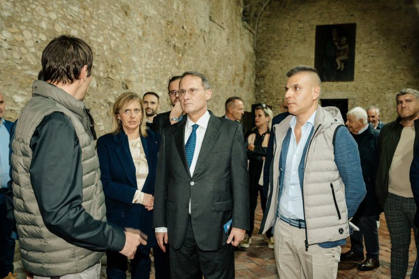 Il Vice Ministro degli Esteri Edmondo Cirielli in visita istituzionale a Lanciano