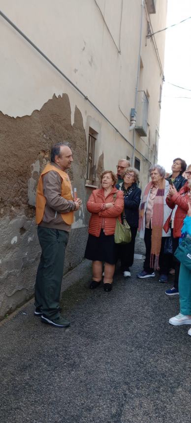 Fedios  in visita al Cristallo D'Abruzzo grazie ai Lupi del Gesso