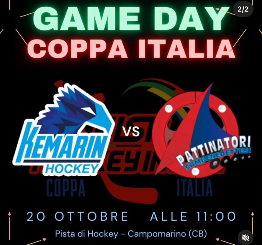 Col maltempo rinviata a oggi la gara di Coppa Italia, Kemarin Hockey: «Serve un impianto coperto»