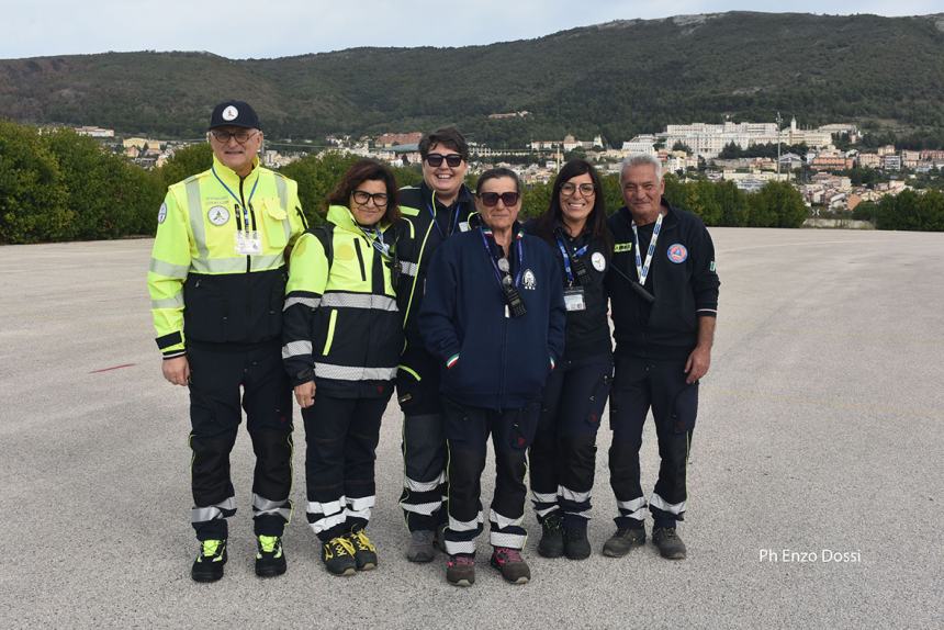 150 volontari della Fir Cb da tutta Italia in azione a San Giovanni Rotondo 