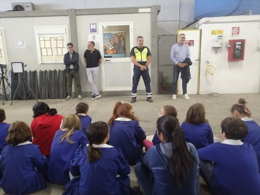 Studenti vastesi: visita con sorpresa al quartier generale della protezione civile