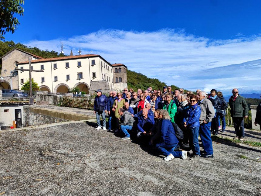 L'attività sociale dei seniores Fiat, in trasferta a Roccamonfina