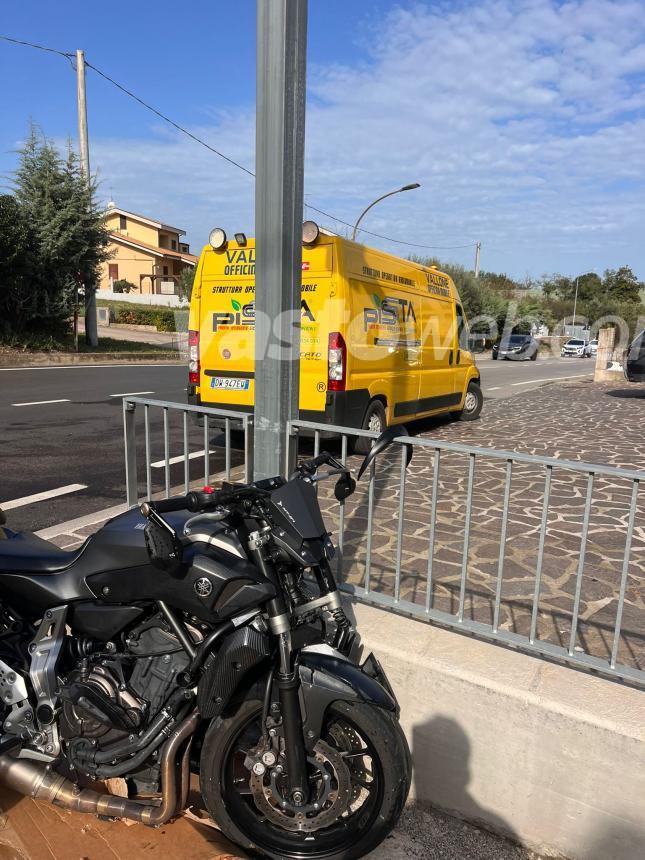 Scontro auto-moto, centauro 20enne trasferito al San Pio