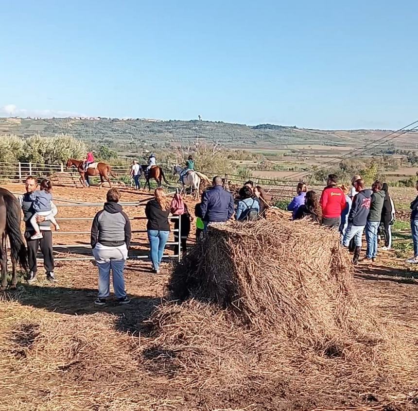 Una passeggiata a cavallo che ricrea il connubio magico con la natura