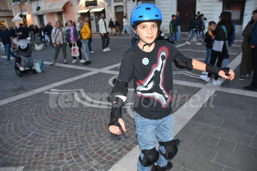 Roller Day in piazza Monumento