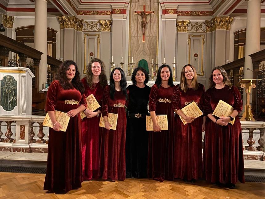 L’Hildegard Ensemble diretto da Paola Stivaletta conquista Londra