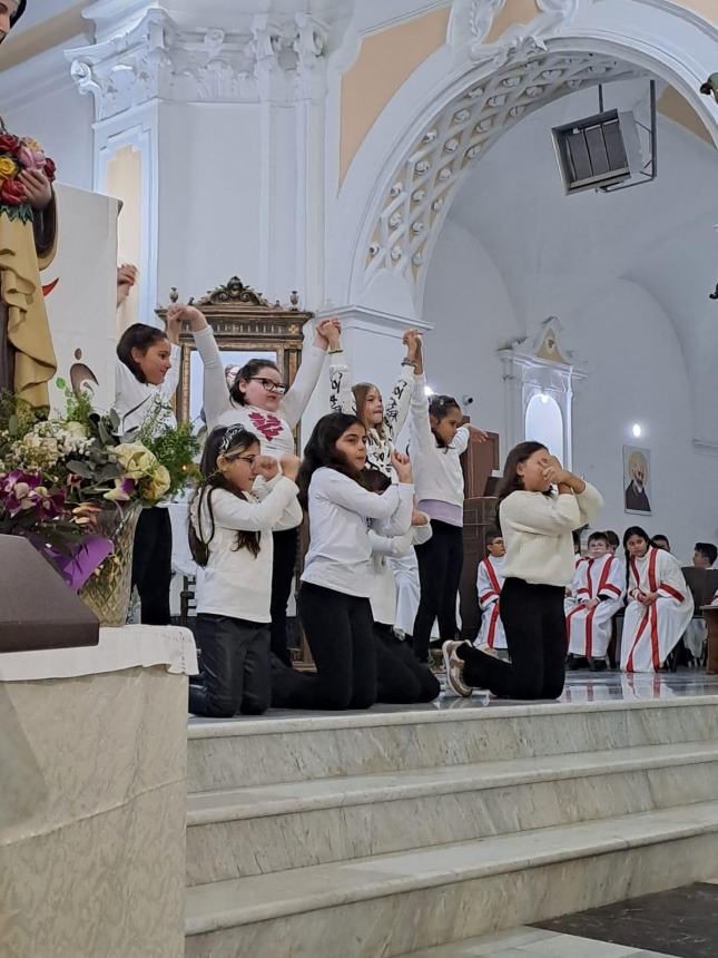 La veglia di preghiera a Santa Croce di Magliano 