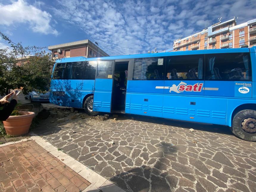 L'incidente in via Madonna delle Grazie