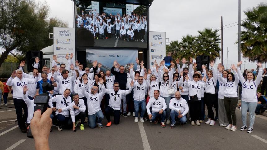 Un mare di partecipanti alla 2ª edizione della “Costa dei Trabocchi-BCC Half Marathon”