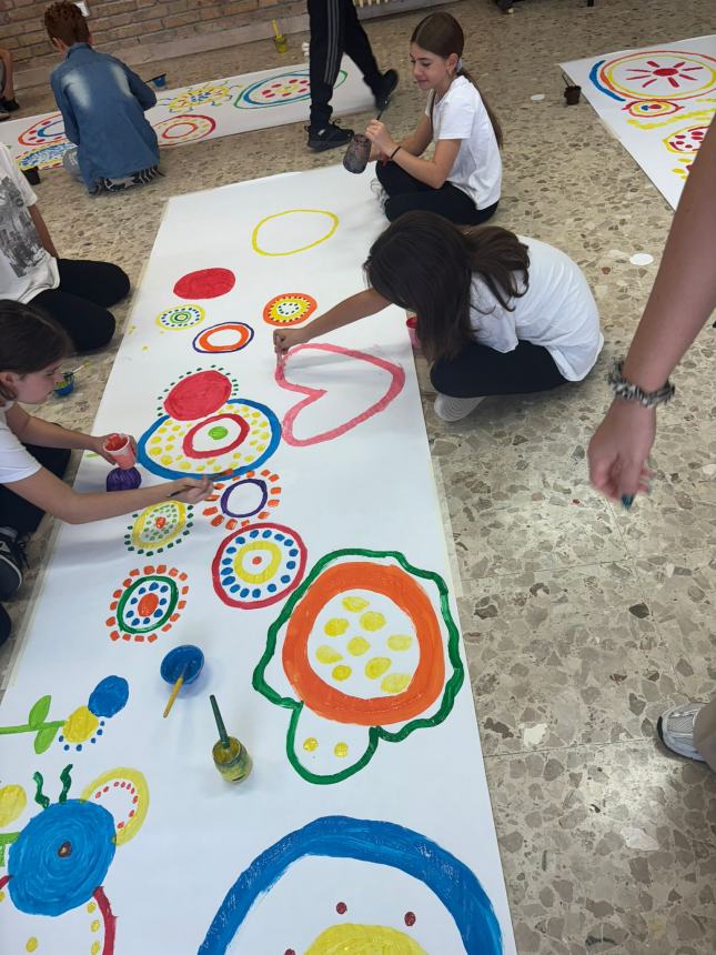 La scuola Rossetti in collegamento con l’atelier di Herve Tullet a Parigi