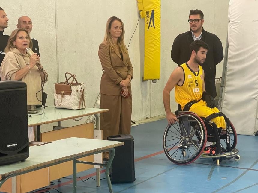 Basket in carrozzina protagonista  per l'evento "La conoscenza apre all'accoglienza"