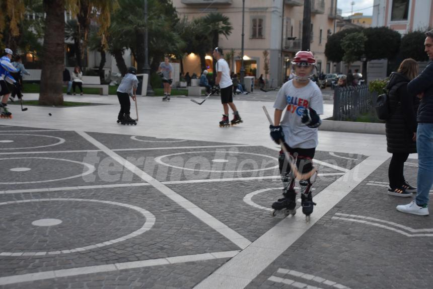 Roller Day in piazza Monumento