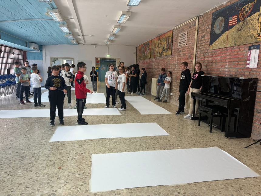 La scuola Rossetti in collegamento con l’atelier di Herve Tullet a Parigi