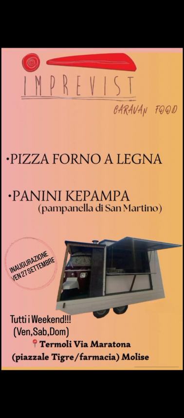 Imprevist Caravan Food: Il nuovo street food a Termoli che unisce qualità e tradizione