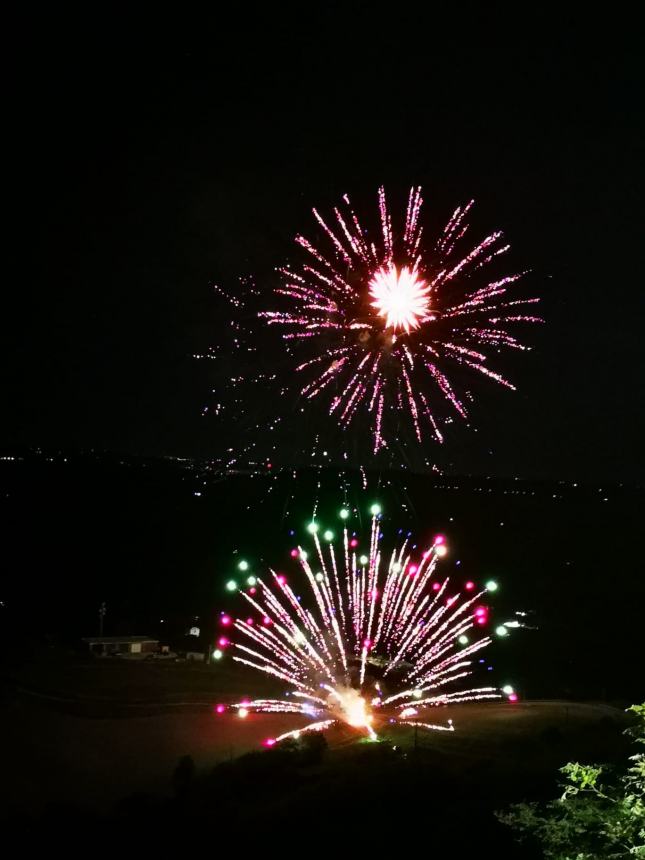 I fuochi pirotecnici di Sant'Adamo d'ottobre