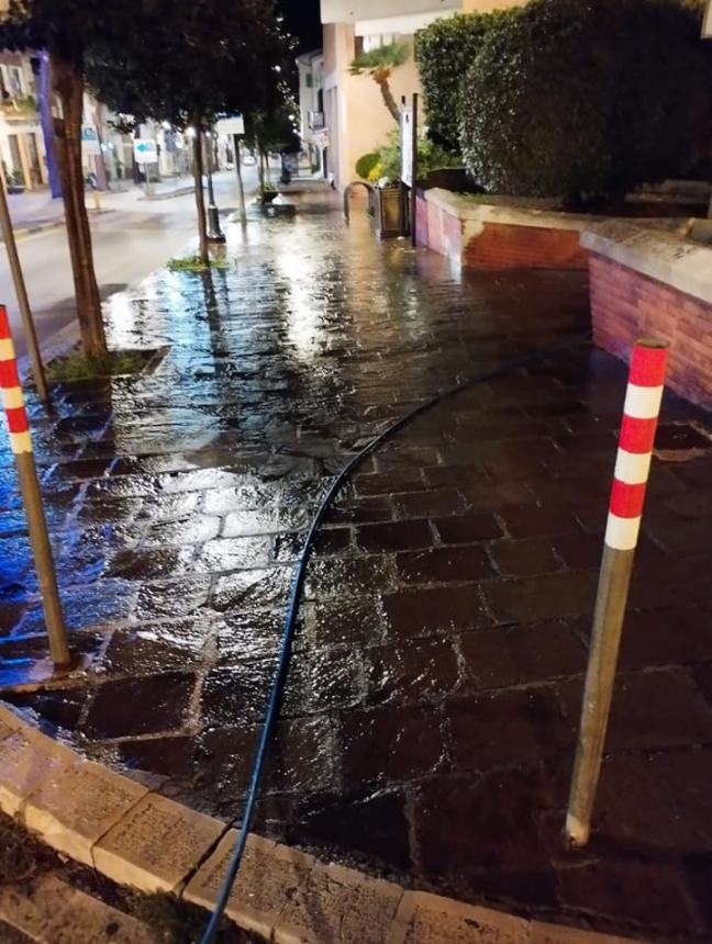 Pulizia straordinaria del centro storico di Vasto