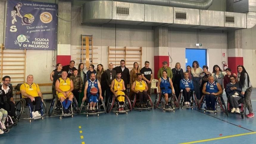 Basket in carrozzina protagonista  per l'evento "La conoscenza apre all'accoglienza"