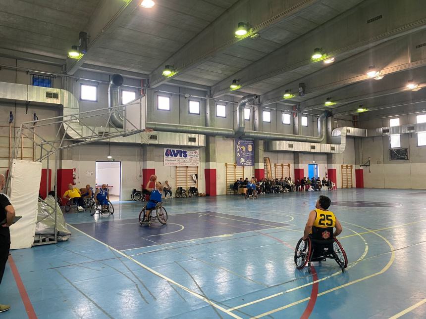 Basket in carrozzina protagonista  per l'evento "La conoscenza apre all'accoglienza"