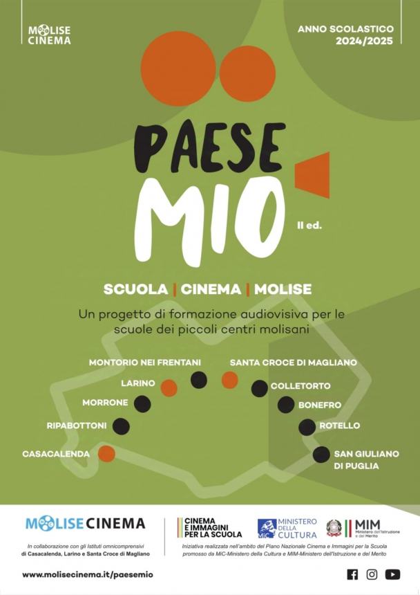 Dall'aula al set, Molise Cinema ritorna a scuola con "Paese mio"