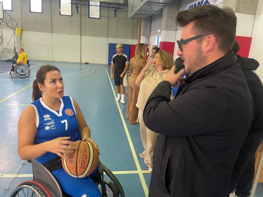 Basket in carrozzina protagonista  per l'evento "La conoscenza apre all'accoglienza"