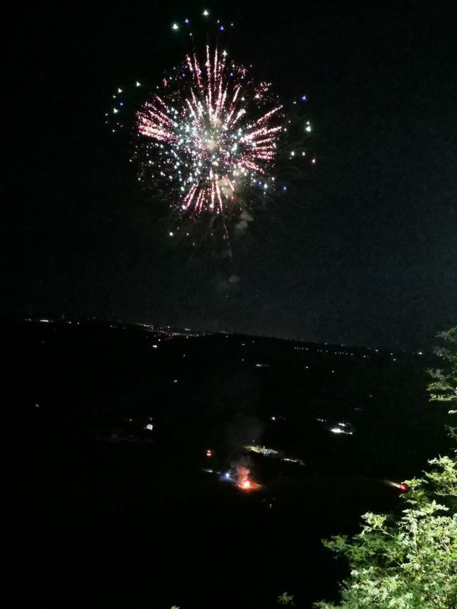 I fuochi pirotecnici di Sant'Adamo d'ottobre