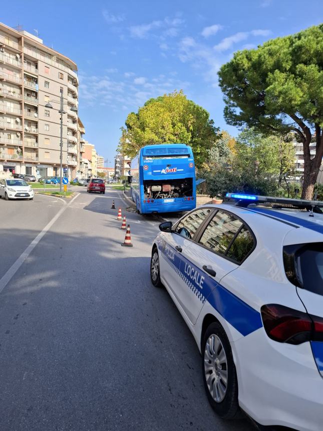 L'incidente in via Madonna delle Grazie