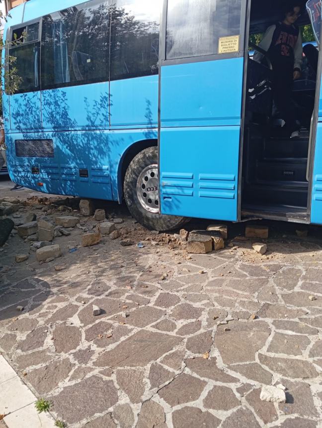 L'incidente in via Madonna delle Grazie