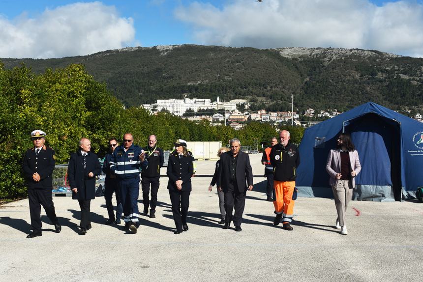 Esercitazione nazionale Protezione civile: “Volontari abruzzesi di alto livello”