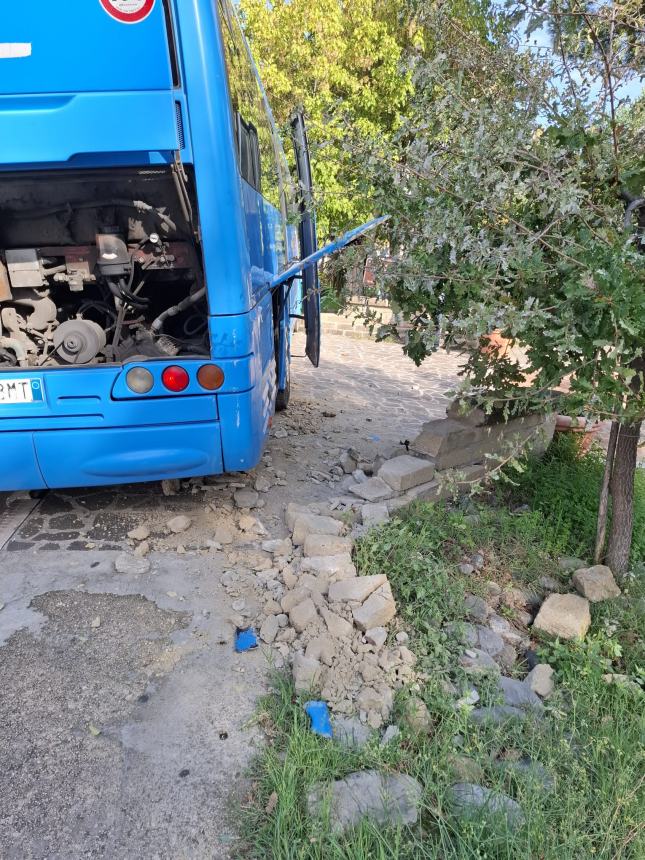 L'incidente in via Madonna delle Grazie