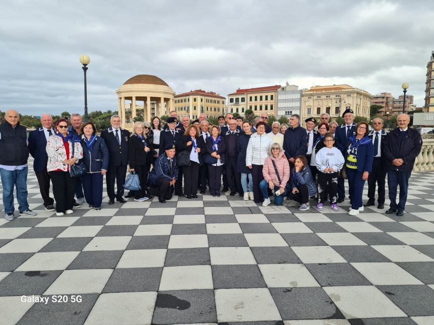 L'Anmi in visita all'Accademia Navale di Livorno diretta dal vastese Lorenzano Di Renzo