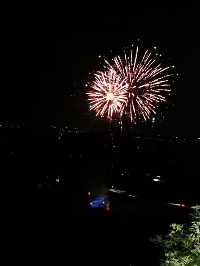 I fuochi pirotecnici di Sant'Adamo d'ottobre