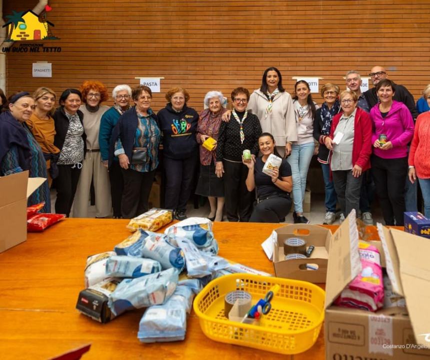 La raccolta alimentare per le famiglie vastesi è un successo: raggunti i 4mila kg di cibo