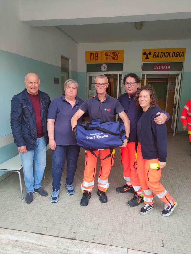 Kit didattico salvavita donato al Pta di Gissi dall'associazione “Donatella Gaspari Onlus”