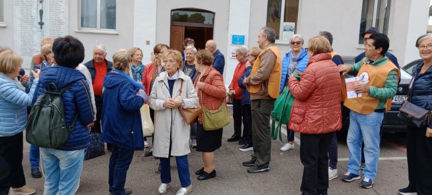 Fedios  in visita al Cristallo D'Abruzzo grazie ai Lupi del Gesso