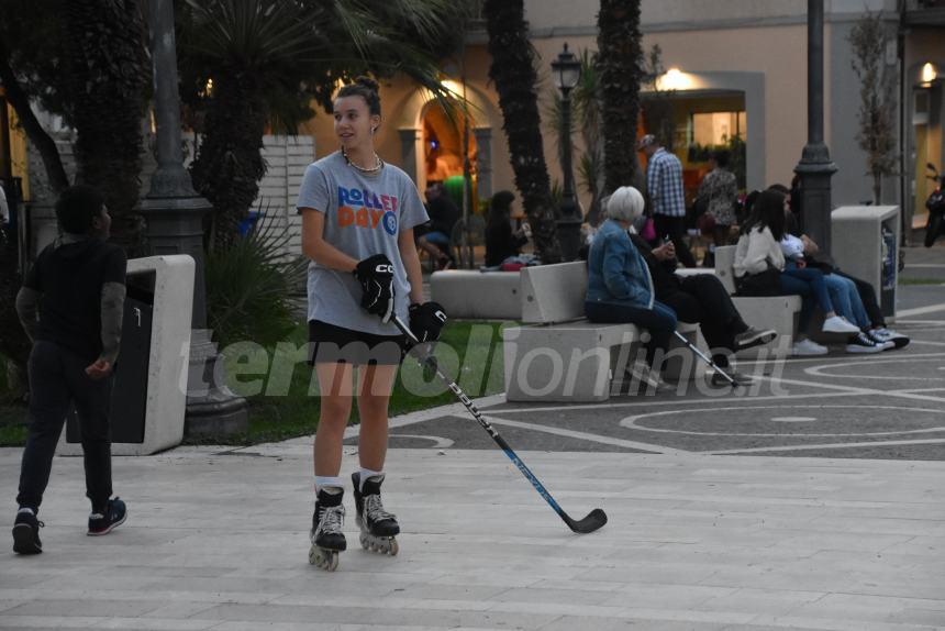 Roller Day in piazza Monumento