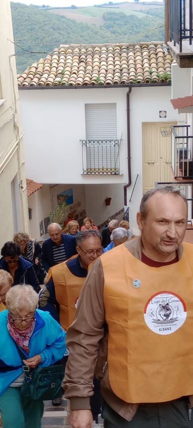 Fedios  in visita al Cristallo D'Abruzzo grazie ai Lupi del Gesso