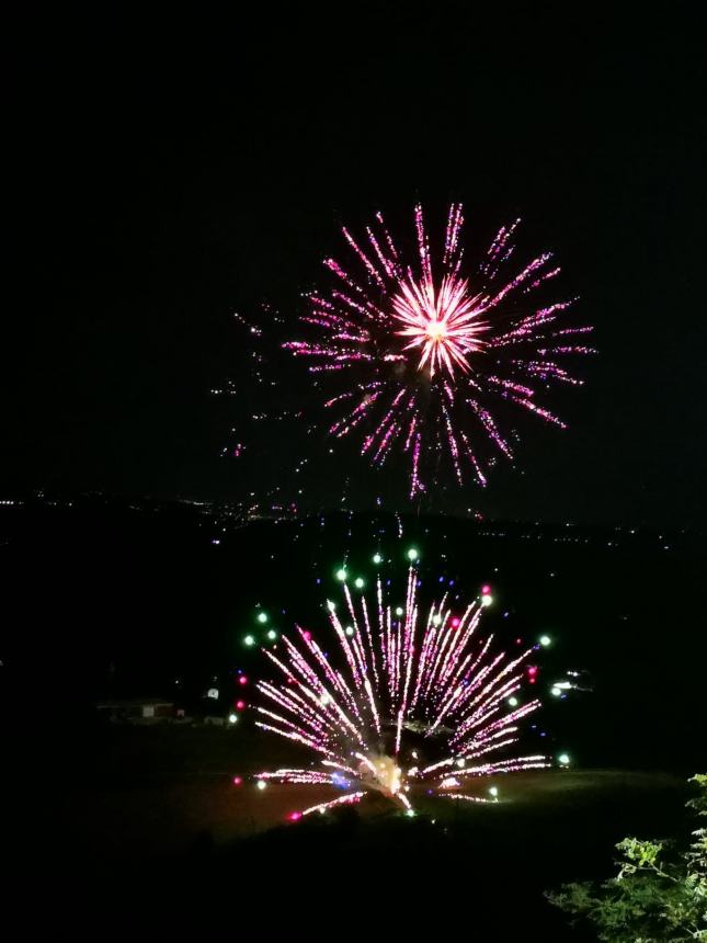 I fuochi pirotecnici di Sant'Adamo d'ottobre