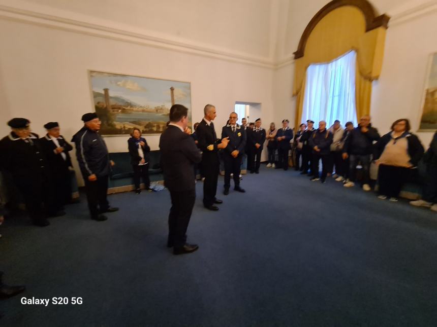 L'Anmi in visita all'Accademia Navale di Livorno diretta dal vastese Lorenzano Di Renzo