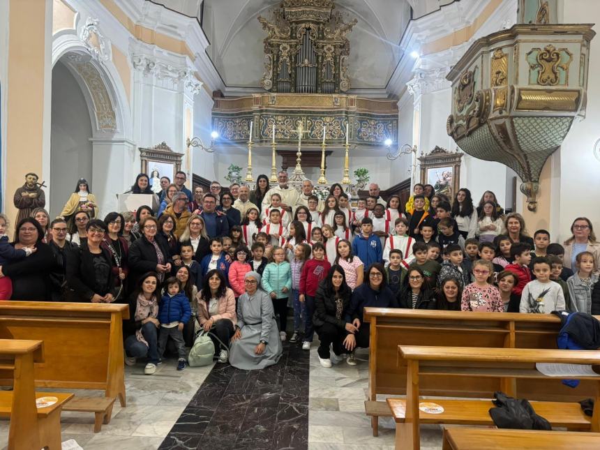 Santa messa di inizio anno per le scuole di Santa Croce di Magliano