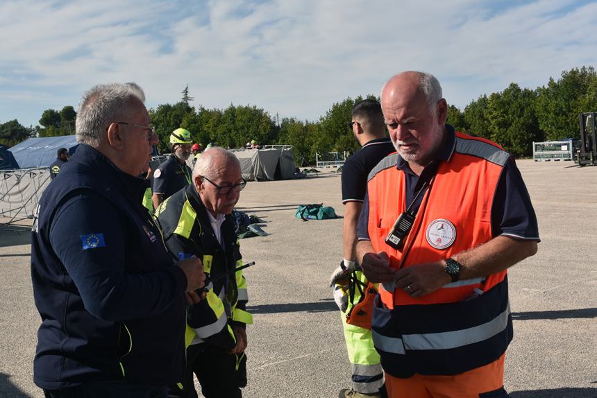 Esercitazione nazionale Protezione civile: “Volontari abruzzesi di alto livello”