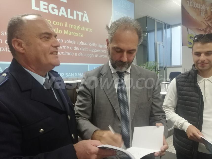 Il magistrato antimafia Maresca a San Salvo: “Lo Stato vince se ognuno agisce nella legalità”