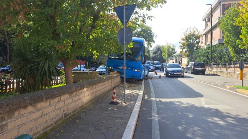 L'incidente in via Madonna delle Grazie