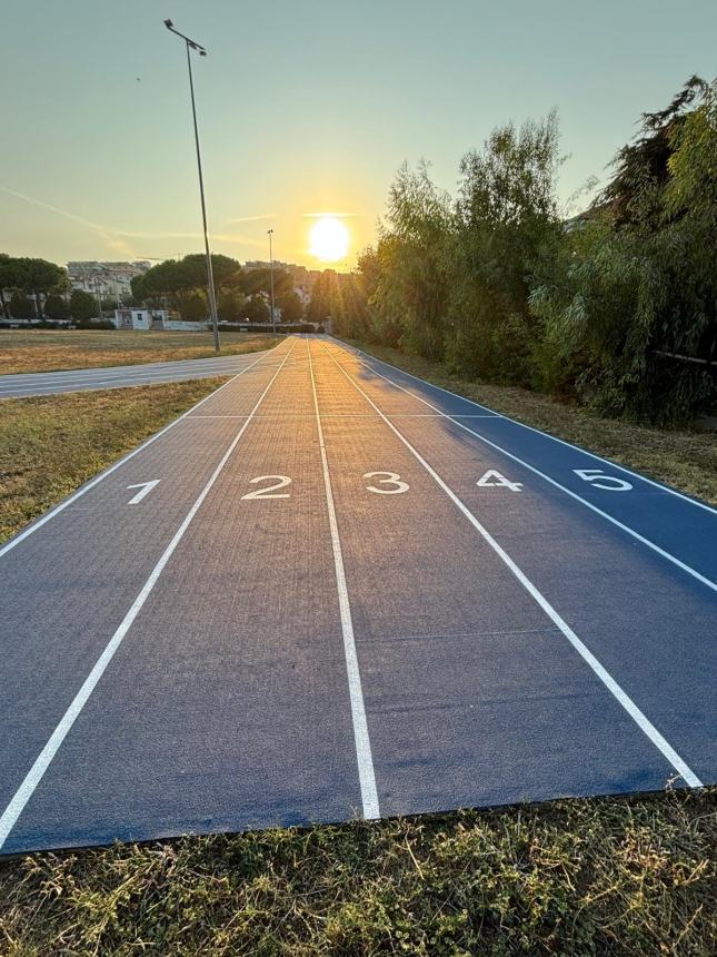 Inaugurazione della pista di atletica e gara "Ragazzo/a più veloci di San Salvo"