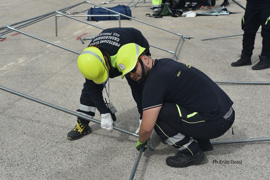 150 volontari della Fir Cb da tutta Italia in azione a San Giovanni Rotondo 