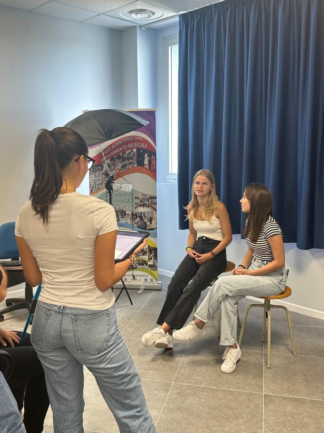 Settimana Erasmus al liceo d'Ovidio, accolti 15 studenti tedeschi